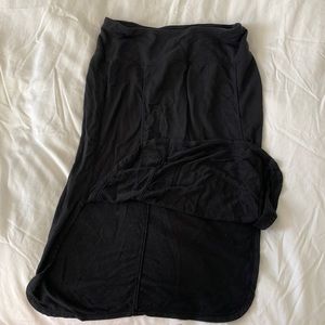 Athleta Black Modal Skirt | Size M